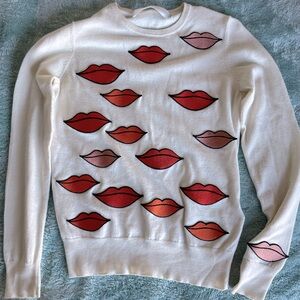 Victoria Beckham lip sweater